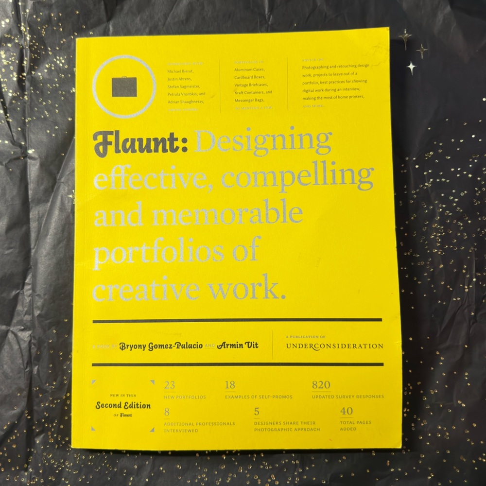 Flaunt - Graphic Design Book on Creative Portfolios